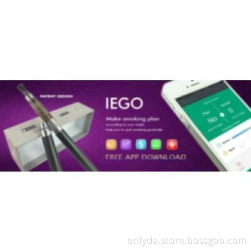 Connecting with your smartphone electronic cigarette, IeGo Bluetooth, in L166*W166*32mm